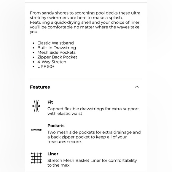 Chubbies The Glades Print 5.5” Swim Trunks Alligator crocodile Small - Picture 3 of 6